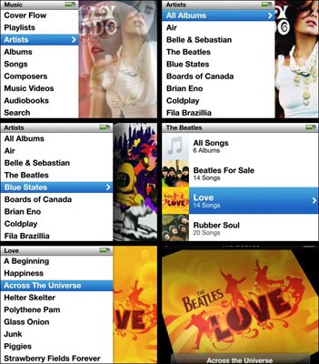 IPod 6G Interface